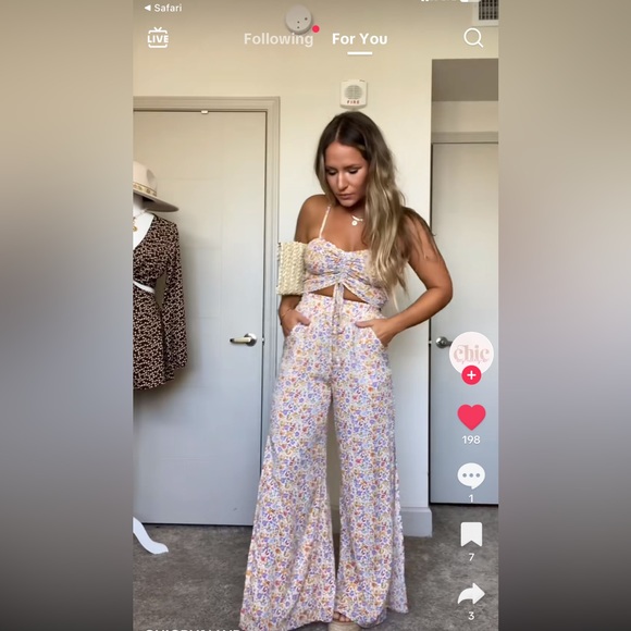 Pants - Floral summer 2 piece set 🌸🌺